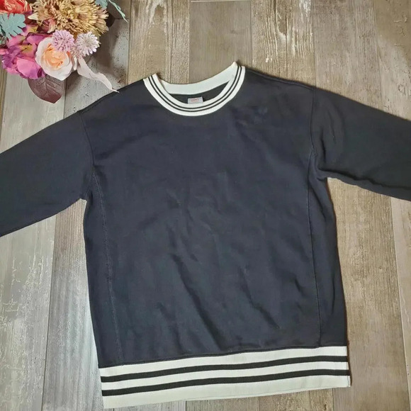 Wonder Nation Black and White Pullover Sweatshirt Size Large 10-12 NWOT - Picture 9 of 14